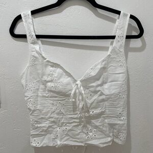 Princess Polly Flowerfields Top Ivory